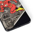 DC Comics The Flash Vintage Action pose pattern Galaxy S22 Skin
